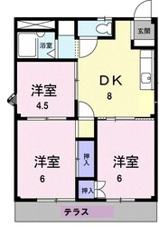 グリーンハイツの物件間取画像